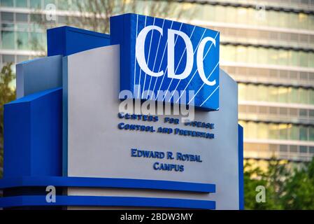 CDC (Centers for Disease Control) à Atlanta, en Géorgie. (USA) Banque D'Images