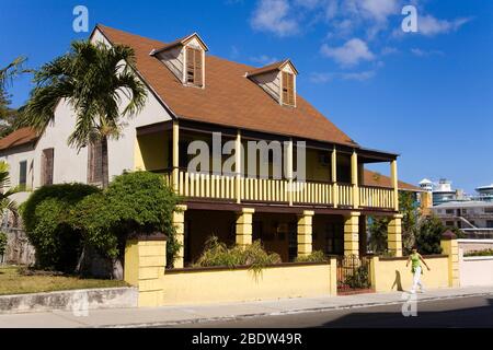 Consulat du Japon, Nassau, New Providence Island, Bahamas Banque D'Images