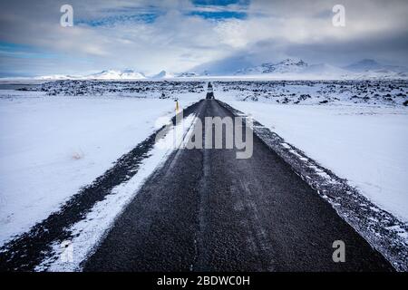 Le périphérique sud, Islande Banque D'Images