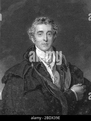 Arthur Wellesley, 1er duc de Wellington Banque D'Images