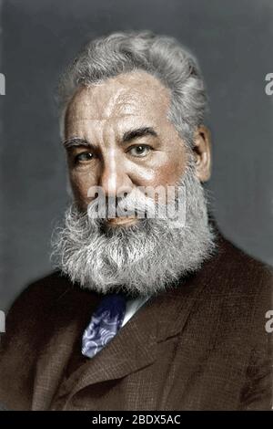 Alexander Graham Bell, inventeur Accédez Banque D'Images