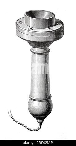 Téléphone Bell, 1876 Banque D'Images