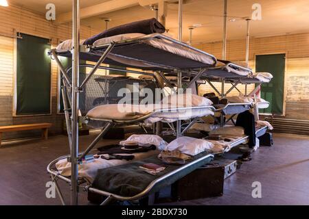 Angel Island Immigration Station, Californie Banque D'Images