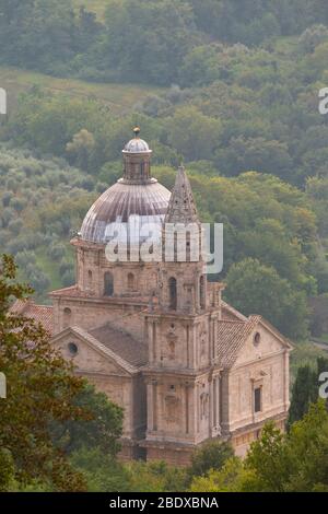 Église de San Biagio, Montepulciano, Toscane, Italie Banque D'Images