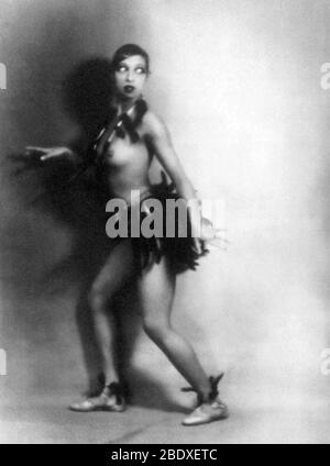 Joséphine Baker, artiste américain Banque D'Images