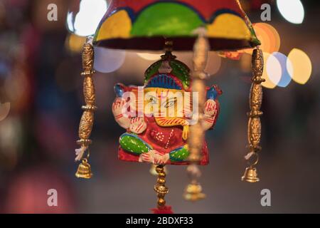 L'image du matériel décoré à la foire des animaux de Pushkar, Ajmer, Rajasthan, Inde, asie Banque D'Images