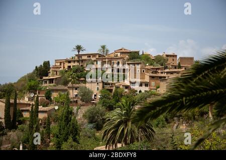 Paysage créatif de Deia, Majorque Banque D'Images