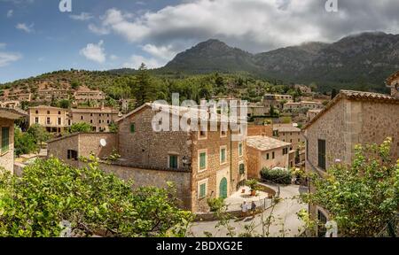 Paysage créatif de Deia, Majorque Banque D'Images