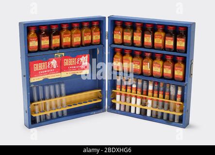 Gilbert Chemistry Set, 1954 Banque D'Images