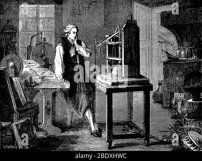 James Watt, l'inventeur et ingénieur écossais Banque D'Images