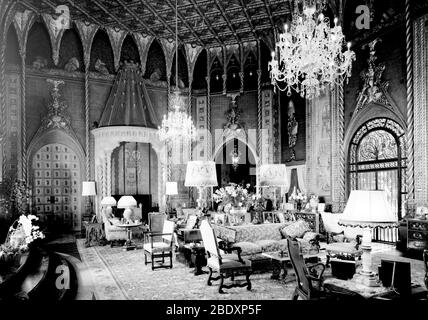 Mar-a-Lago, salon, 1967 Banque D'Images