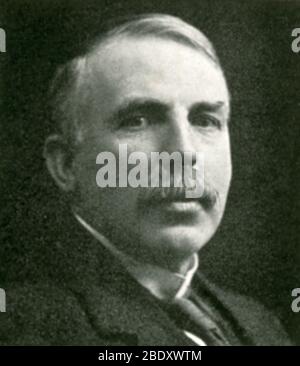 Ernest Rutherford, physicien néo-zélandais Banque D'Images