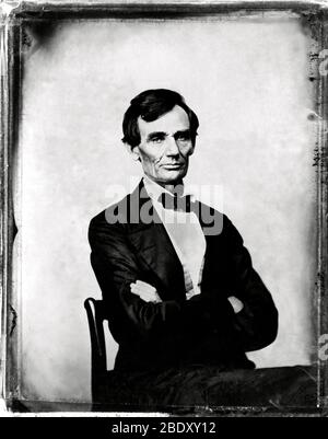 Abraham Lincoln, 16e président des États-Unis Banque D'Images