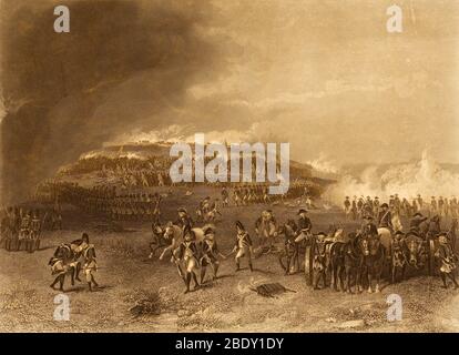 Bataille de Bunker Hill, 1775 Banque D'Images