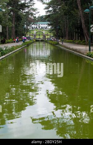 5 juin 2019-Baguio City Philippines : le jardin botanique est l'un des parcs les plus célèbres aux Philippines. L'Hôtel, le resid officiel d'été Banque D'Images