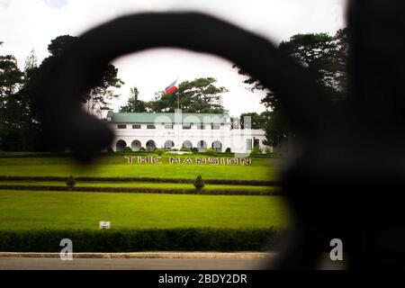 5 juin 2019-Baguio City Philippines : la Maison Mansion est la résidence officielle d'été des présidents des Philippines. La maison historique était Banque D'Images