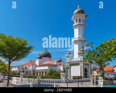 Mosquée de Kapitan Keling (Masjid Kapitan Keling), quartier colonial, ville de George, Penang, Malaisie Banque D'Images