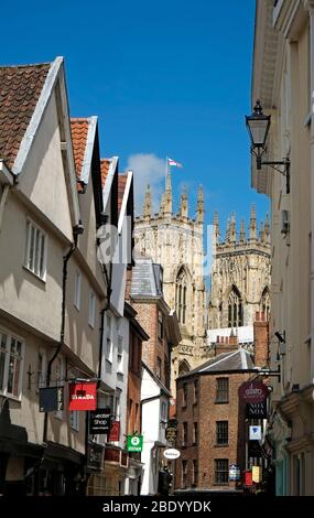 Cathédrale et Église Metropolitique de Saint-Pierre dans York West Yorkshire Angleterre Europe Banque D'Images