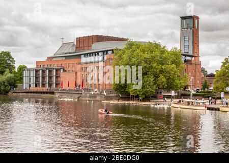 Royal Shakespeare Theatre, Stratford-upon-Avon, Warwickshire, Angleterre, GB, Royaume-Uni Banque D'Images