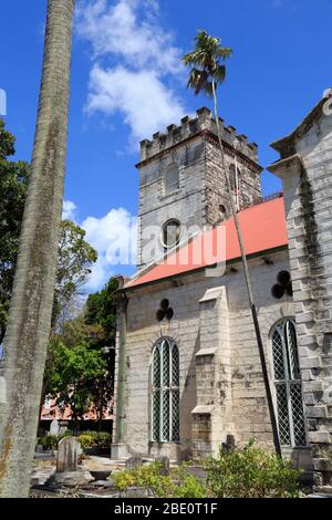 Cathédrale Saint-Michel,Bridgetown,Barbade,Caraïbes Banque D'Images