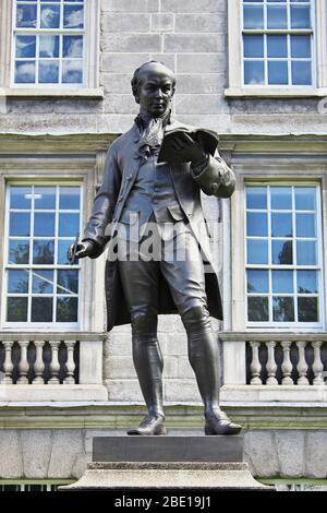 Dublin / Irlande - 01 août 2013: Le monument à Dublin, Irlande Banque D'Images