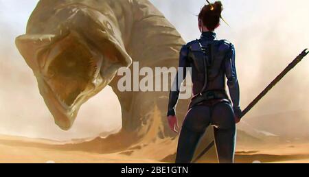 FILM de Warner Bros Pictures DE DUNE 2020 Banque D'Images