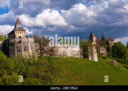 Château d'Ostrozac dans la région de Bihac, Bosnie-Herzégovine Banque D'Images