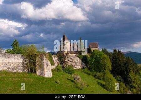 Château d'Ostrozac dans la région de Bihac, Bosnie-Herzégovine Banque D'Images