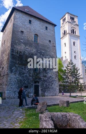 Château d'Ostrozac dans la région de Bihac, Bosnie-Herzégovine Banque D'Images