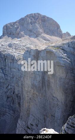 Le Parc National de Triglav en Slovénie Banque D'Images