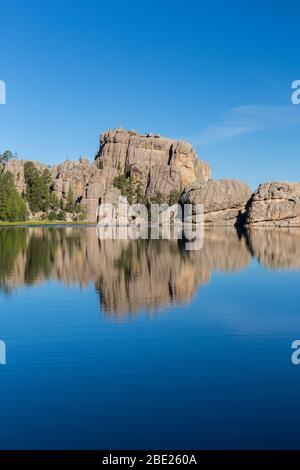 Paysage pittoresque du lac Sylvan Banque D'Images