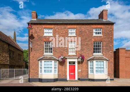 'Scully House' bâtiment géorgien, New Street, Daventry, Northamptonshire, Angleterre, Royaume-Uni Banque D'Images