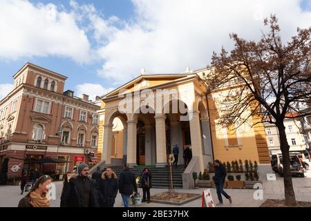 Sarajevo, Bosnie-Herzégovine - 27 février: Marché de Gradska trznica Banque D'Images