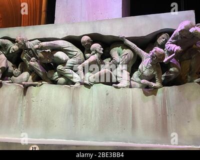 La magie est peut-être monument au ministère de la magie - Harry Potter WB Studio Tour Banque D'Images