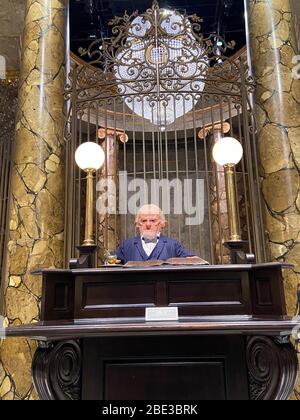 Gragotts Bank - Harry Potter WB Studio Tour Banque D'Images