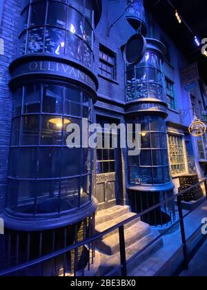 Ollivanders - visite des studios Harry Potter WB Banque D'Images