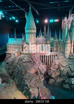 Poudlard - Harry Potter WB Studio Tour Banque D'Images