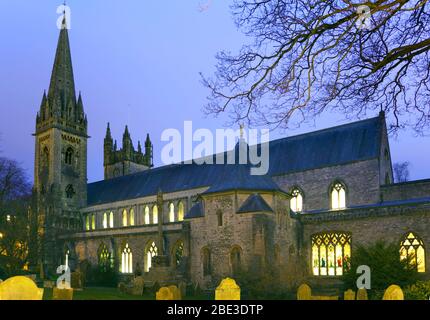 Cathédrale de Llandaff, Llandaff, Cardiff, Pays de Galles, Royaume-Uni Banque D'Images