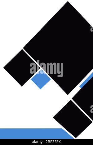 Design moderne futuriste avec éléments géométriques. Motif transparent, modèle abstrait. Banque D'Images