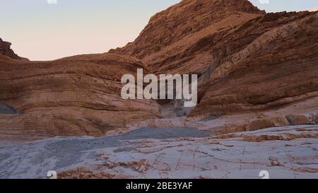 Mosaic Canyon - un site remarquable dans la célèbre vallée de la mort Banque D'Images