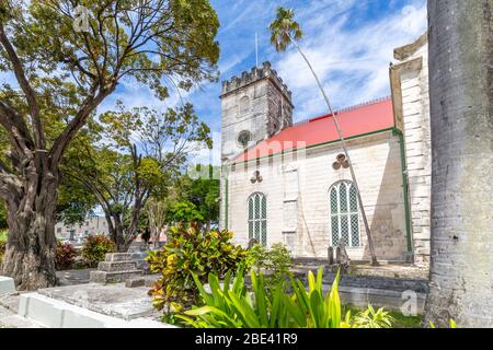 Cathédrale anglicane St. Michael, Bridgetown, Barbade, Antilles, Caraïbes, Amérique centrale Banque D'Images