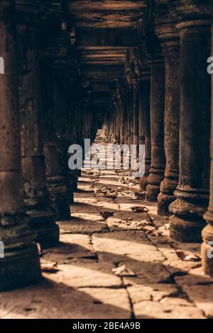 Temple de Baphhuon dans le complexe d'Angkor Wat; Siem Reap, Siem Reap, Cambodge Banque D'Images