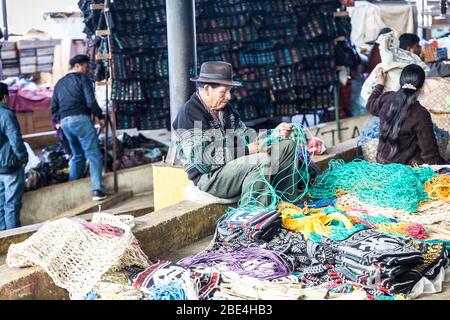 Marché de Chichicastenango Banque D'Images