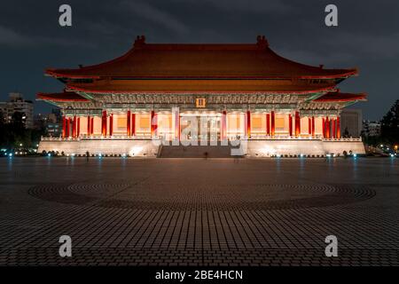 Magnifique temple dans le nord de Taiwan Banque D'Images