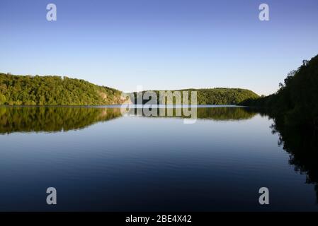 Rappbodetalsperre, Harz, Sachsen-Anhalt, Allemagne, Europa Banque D'Images