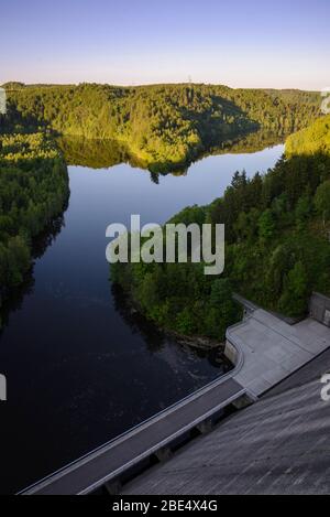 Rappbodetalsperre, Harz, Sachsen-Anhalt, Allemagne, Europa Banque D'Images