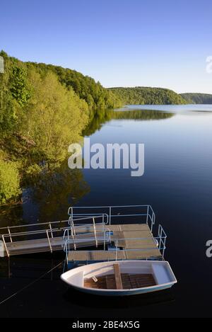 Rappbodetalsperre, Harz, Sachsen-Anhalt, Allemagne, Europa Banque D'Images