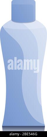 Icône de solution médicale de flacon. Dessin animé de la solution médicale bouteille icône vecteur pour la conception de Web isolé sur fond blanc Illustration de Vecteur