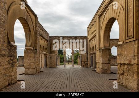 Medina Azahara. D'importantes ruines musulmanes du Moyen Âge, situé à la périphérie de Cordoue. Espagne Banque D'Images