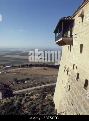 PANORAMICA DESDE EL PARADOR. Emplacement : EXTÉRIEUR. CARMONA. Séville. ESPAGNE. Banque D'Images